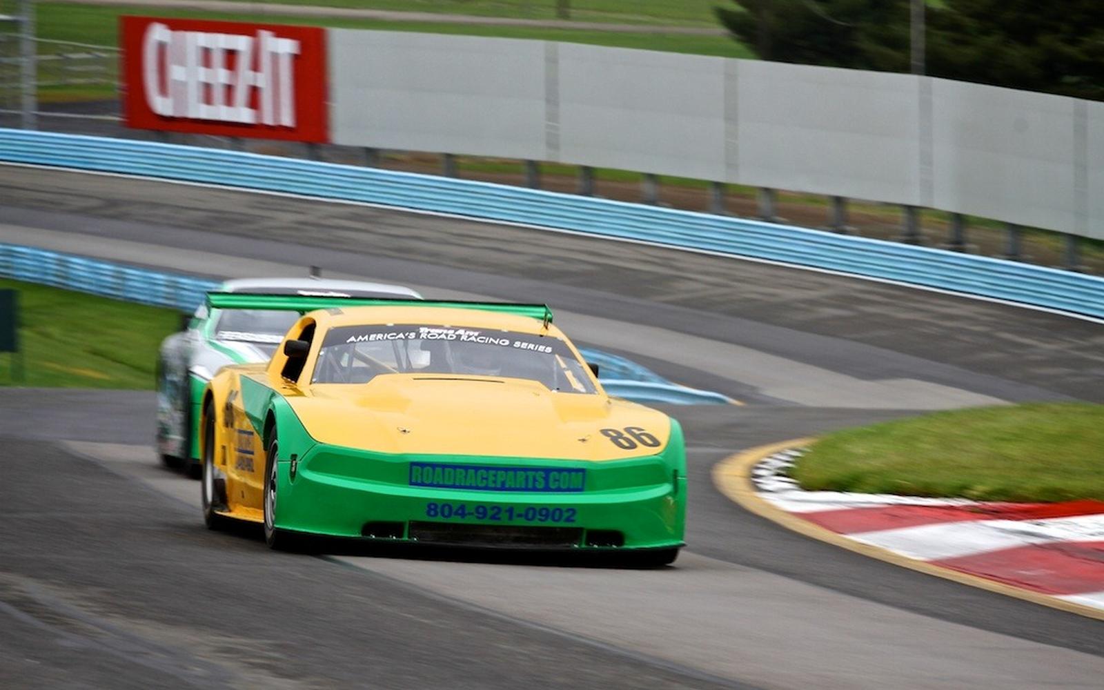 Rain follows Trans Am to Watkins Glen as drivers deal with wet track during practice session